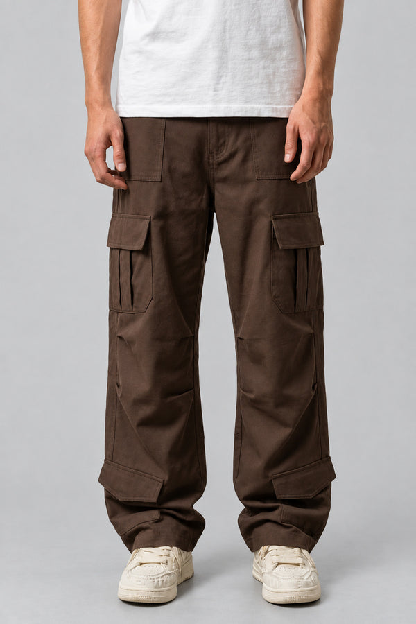 Cargo Gorpcore Marron