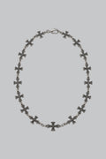 Collier Croix Acier