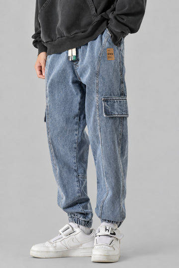 Jogging Cargo Bleu