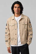 Veste Denim Patchwork