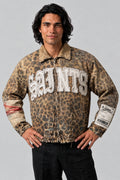 Veste Léopard Camouflage