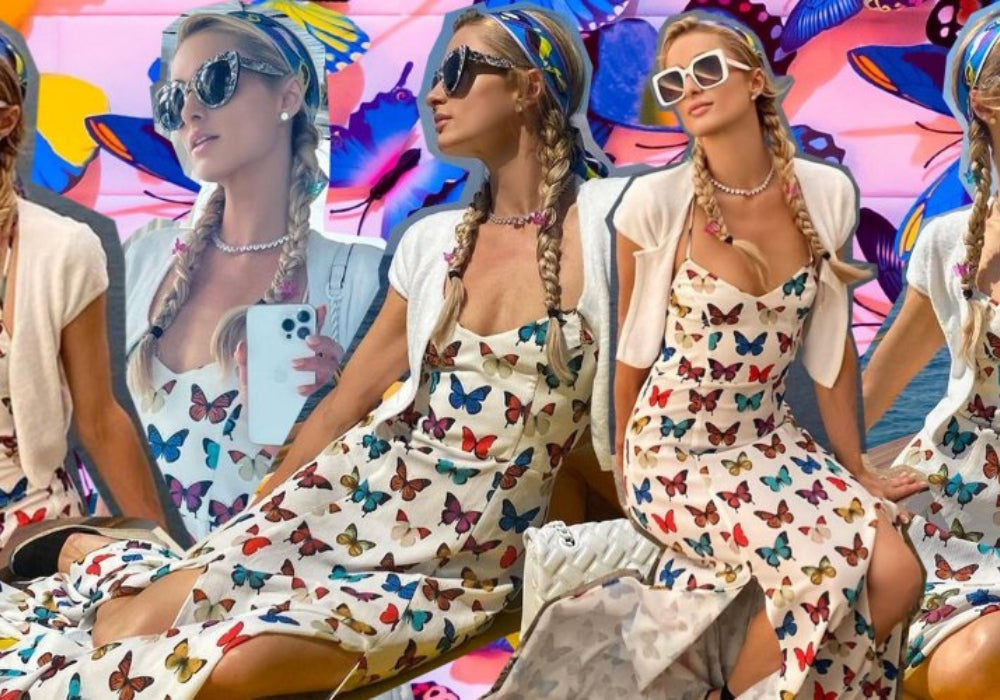 Paris Hilton : influenceuse du style Y2K