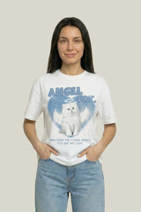 T-Shirt angel cat