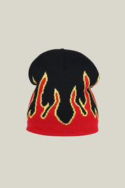 Bonnet Y2K 'Flammes Rouges'