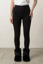 Bottes en moumoute noires