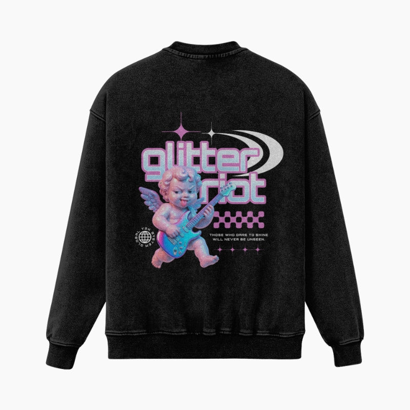 Pull Rétro Pop ‘Glitter Riot’
