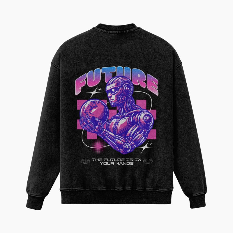 Pull Futuriste ‘Future Hands’