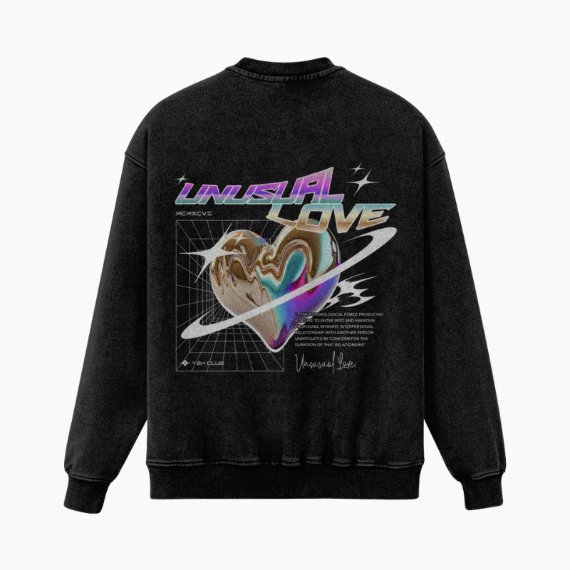 Pull Holographique ‘Unusual Love’