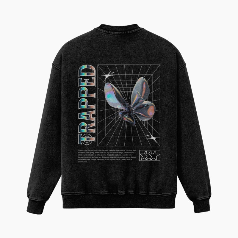 Pull Holographic ‘Trapped Butterfly’