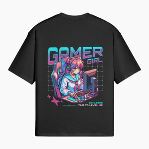 T-Shirt Kawaii 'Gamer Girl'