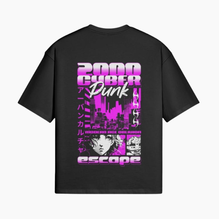 T-Shirt Cyberpunk 2000 ‘Neon Escape’