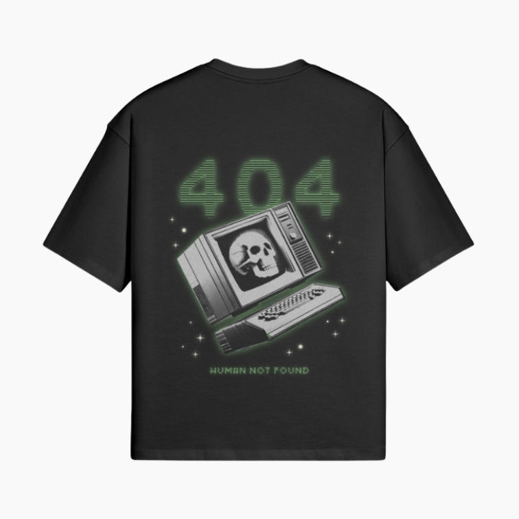 T-Shirt Retro-Tech ‘404 Human Error’