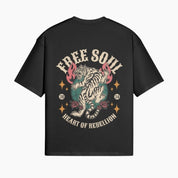 T-Shirt Retro Rock ‘Heart of Rebellion’