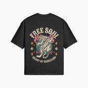 T-Shirt Retro Rock ‘Heart of Rebellion’