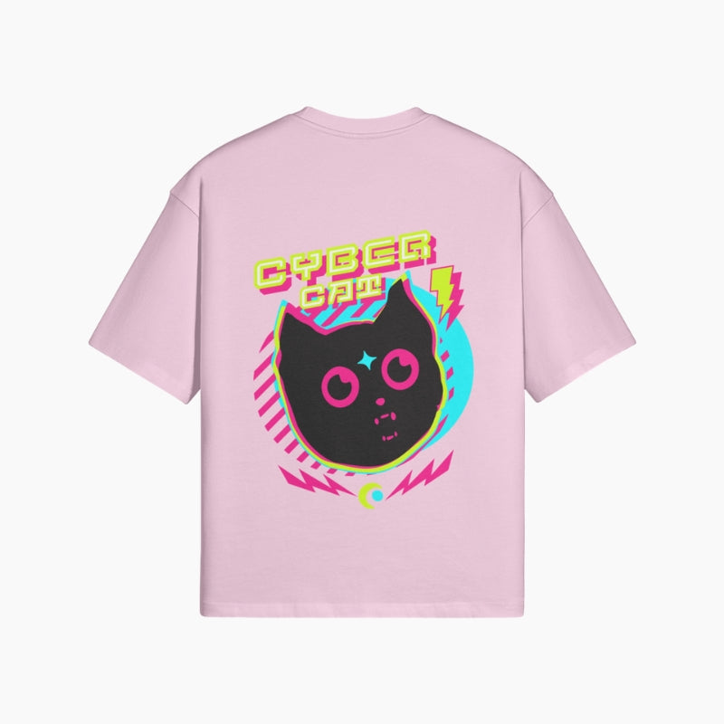 T-Shirt Cyberwave ‘Neon Cat’