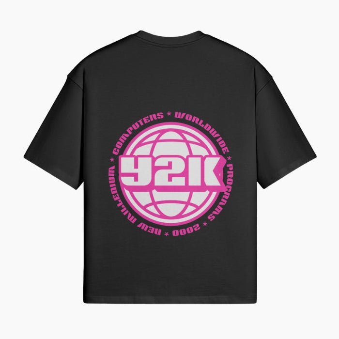T-Shirt Retro-Futuriste ‘Global Y2K’