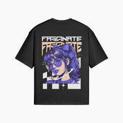 T-Shirt Manga Y2K ‘Neon Girl’