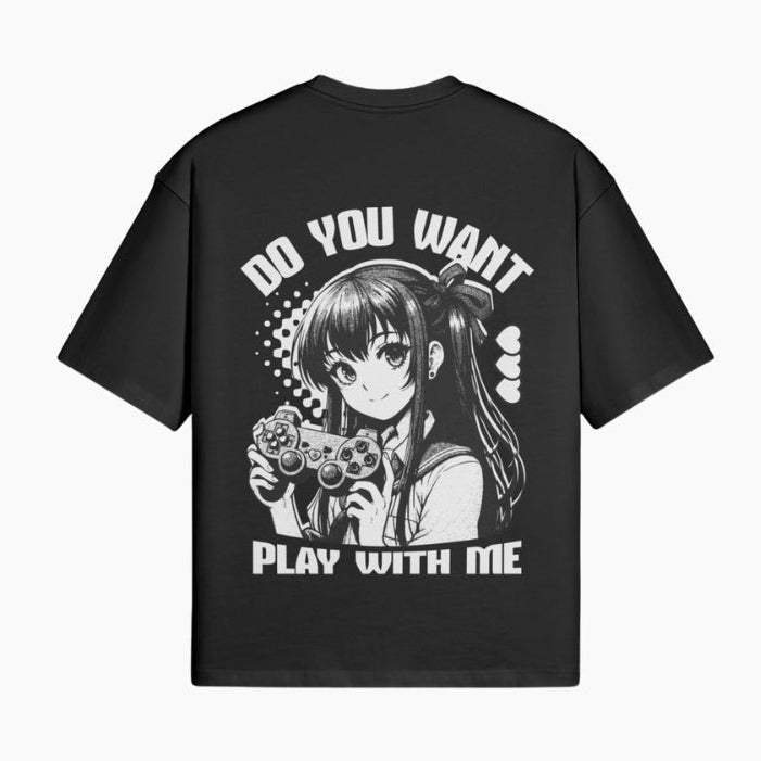 T-Shirt Otaku ‘Play With Me’