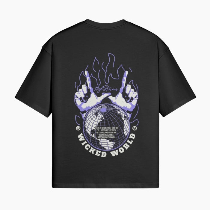T-Shirt Techwear ‘Wicked World’