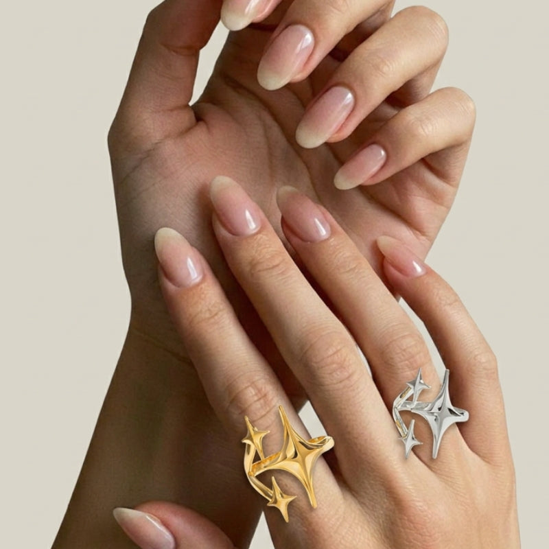 Bague Étoile Céleste – Bijou Y2K | Y2K Club