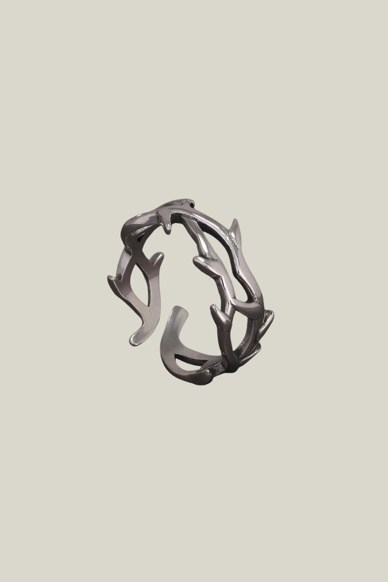 Bague Gothique Zircon – Bijou Y2K | Y2K Club