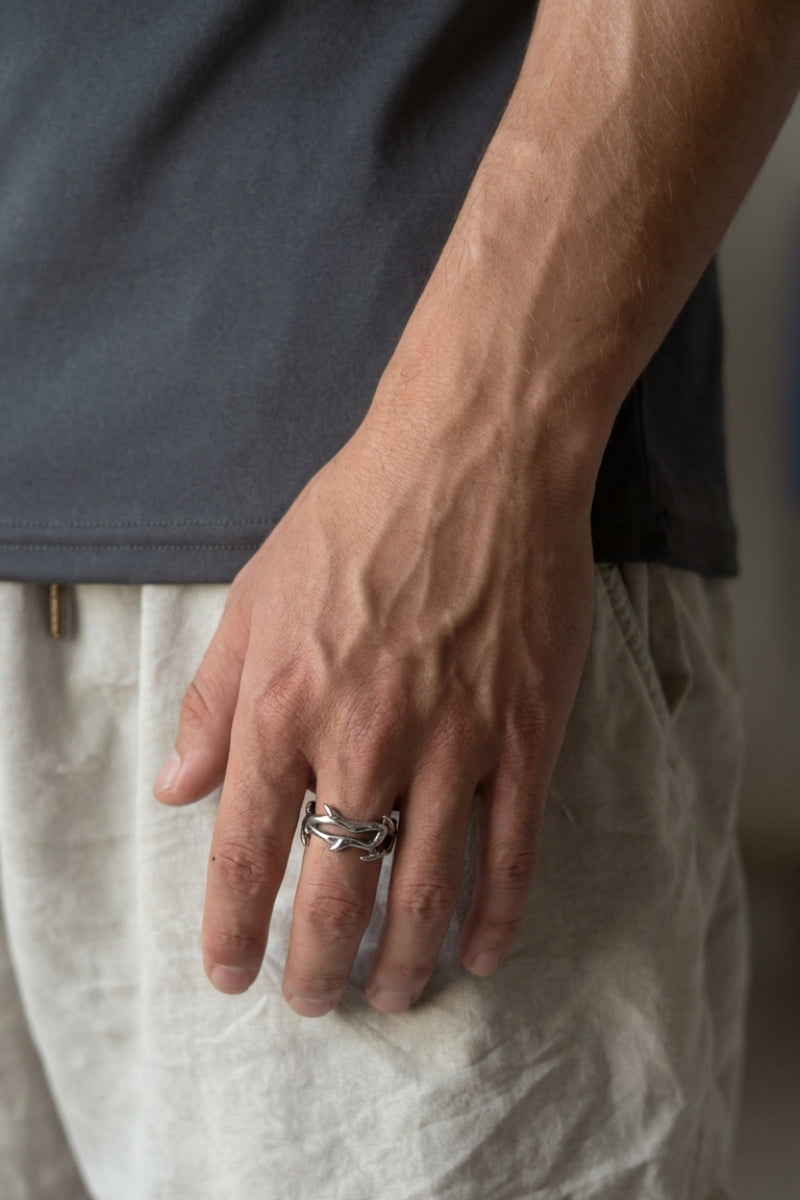 Bague Ronce Gothique – Bijou Y2K | Y2K Club