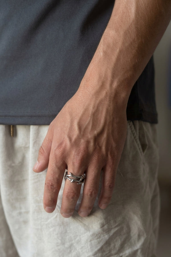 Bague Ronce Gothique