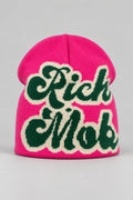 Bonnet Y2K 'Rich Mob' rose
