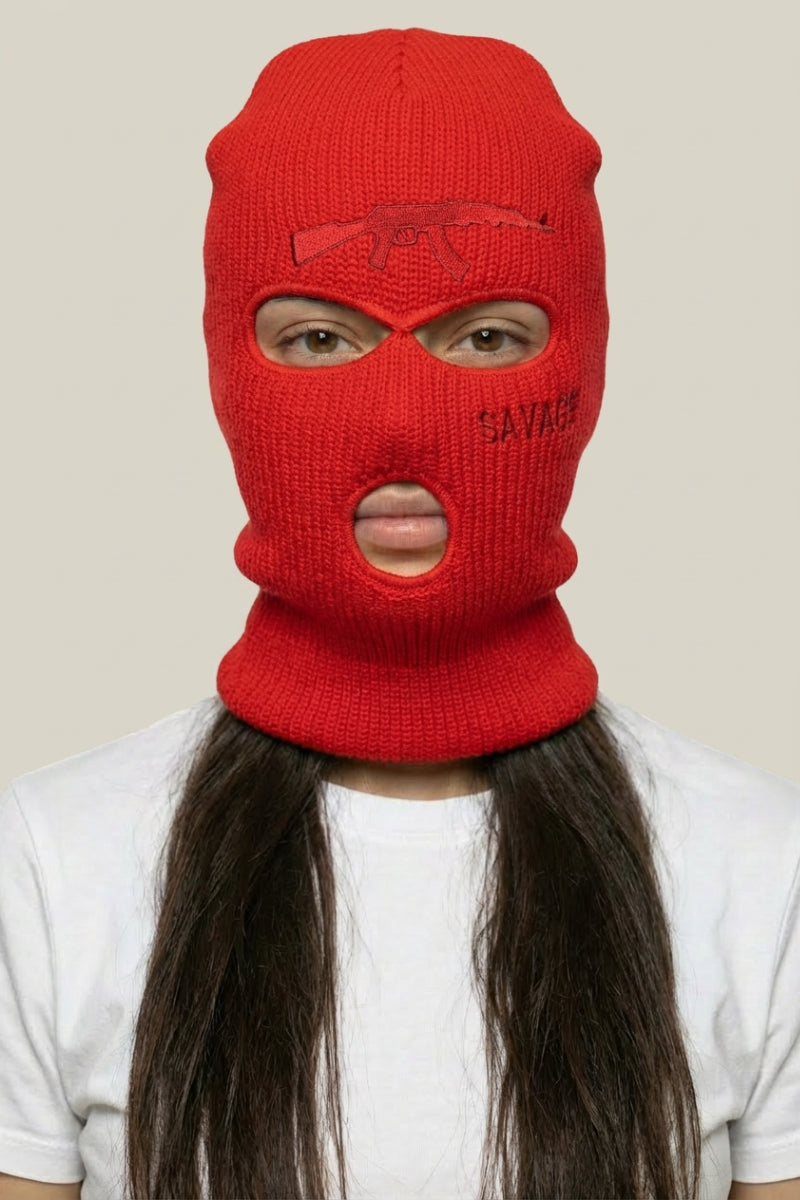 Cagoule Punk Rouge – Cagoule Y2K | Y2K Club