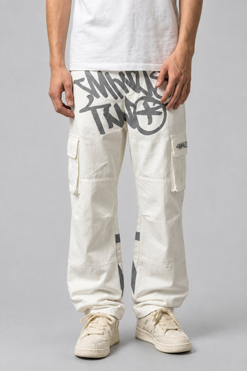 Cargo Streetwear Blanc