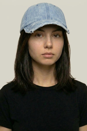 Casquette Denim Rétro