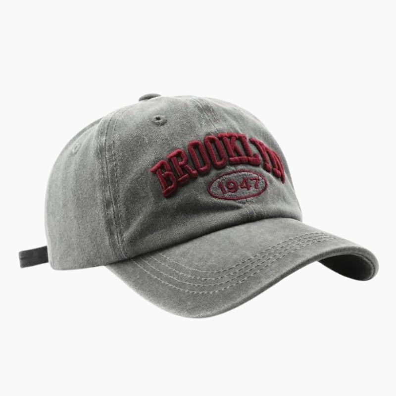 Casquette Y2K 'Brooklyn' grise, casquette göttmann