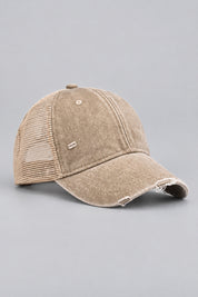 Casquette Denim Workwear — vue studio sur fond gris