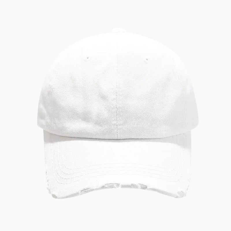 Casquette Y2K 'Denim' blanche, casquette corteiz blanche, casquette foot lockers