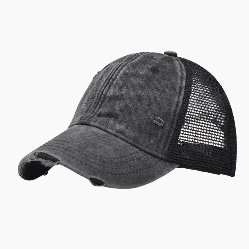 Casquette Y2K 'Denim' gris anthracite