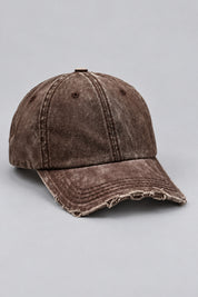 Casquette Denim Earth Tone — vue studio sur fond gris