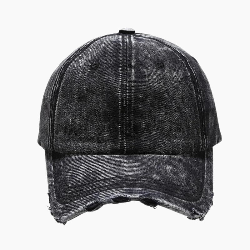 Casquette Y2K 'Denim' noire