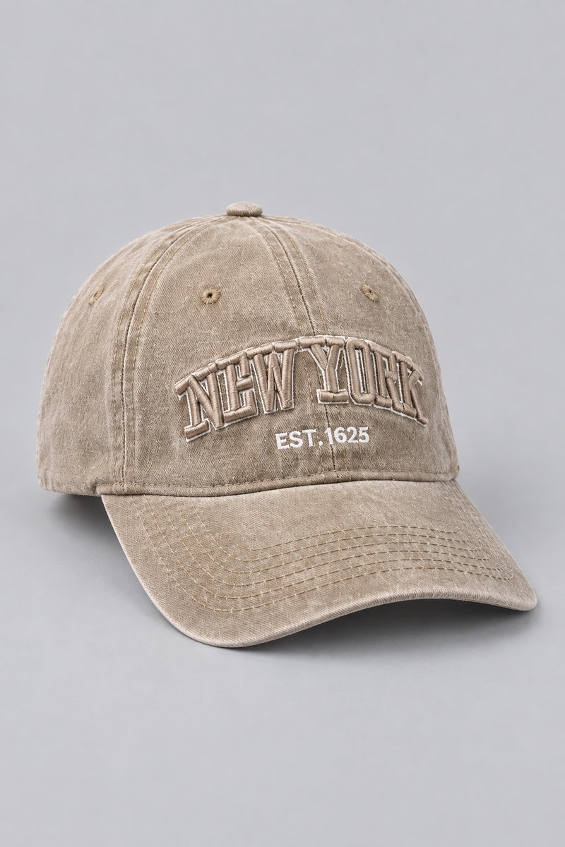 Casquette Streetwear Vintage — vue studio sur fond gris