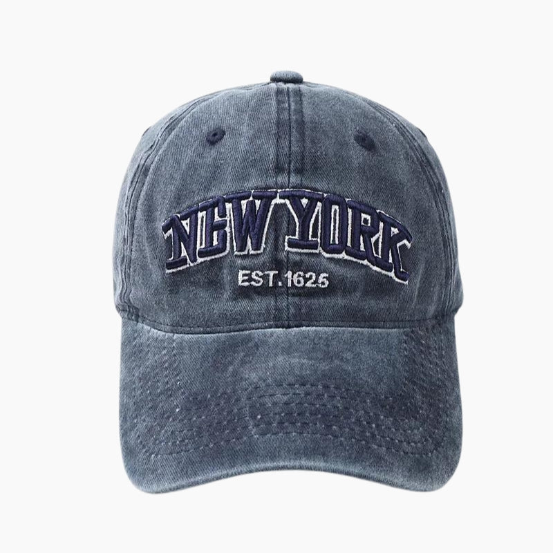 Casquette Y2K 'New York' bleue