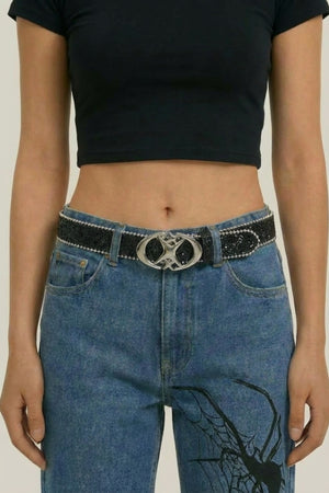 Ceinture Strass Gothique