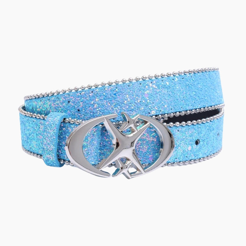 Ceinture Y2K édition 'Bleu Brillant'