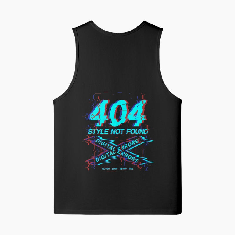 Débardeur Glitch Digital ‘404 Error’