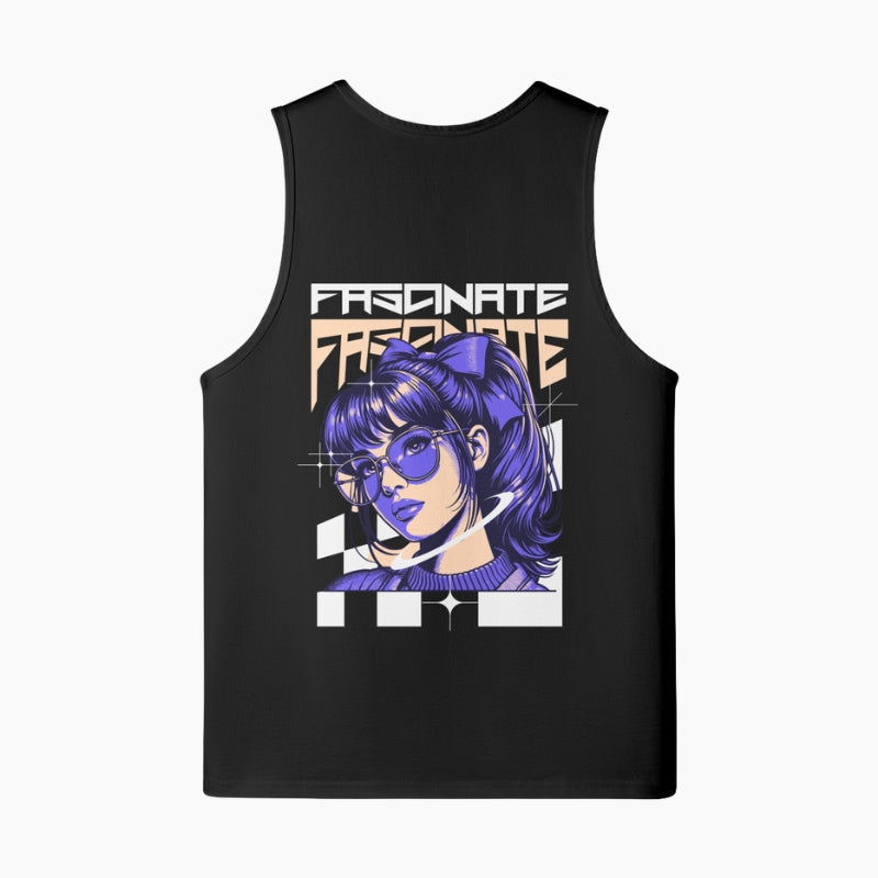 Débardeur Manga Y2K ‘Neon Girl’