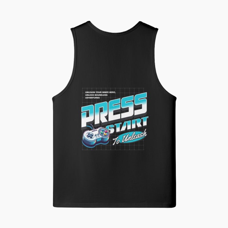 Débardeur Retro Gaming ‘Press Start’