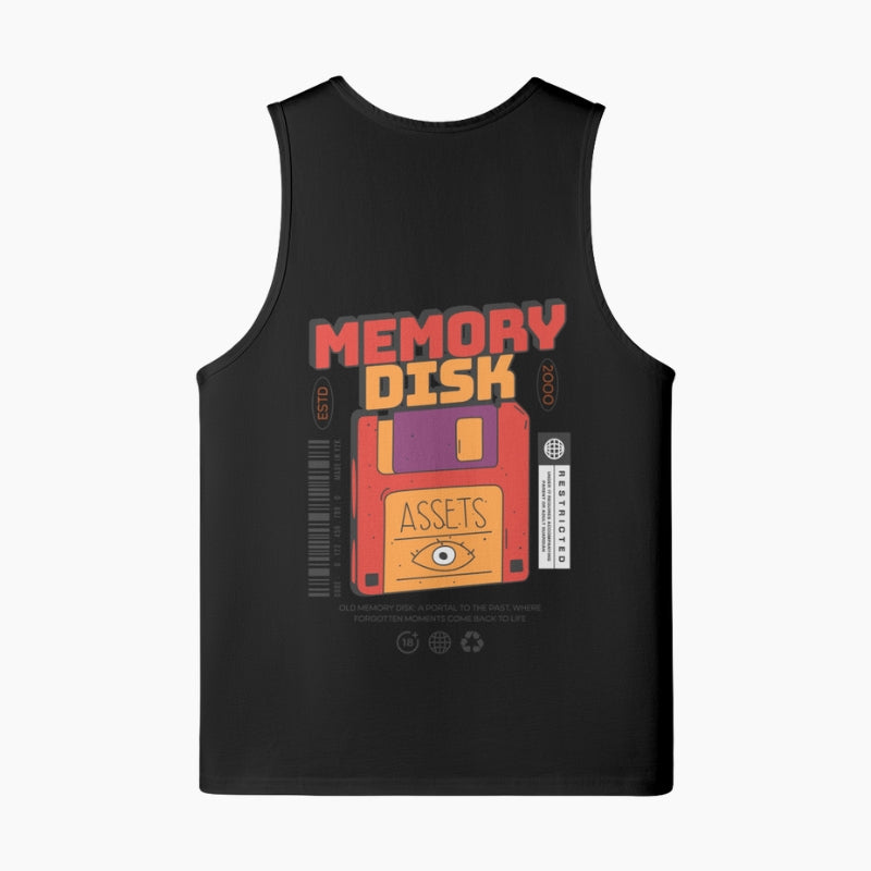 Débardeur Retro-Tech ‘Memory Disk’