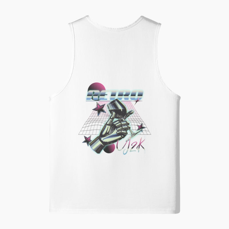 Débardeur Synthwave ‘Retro Chrome’