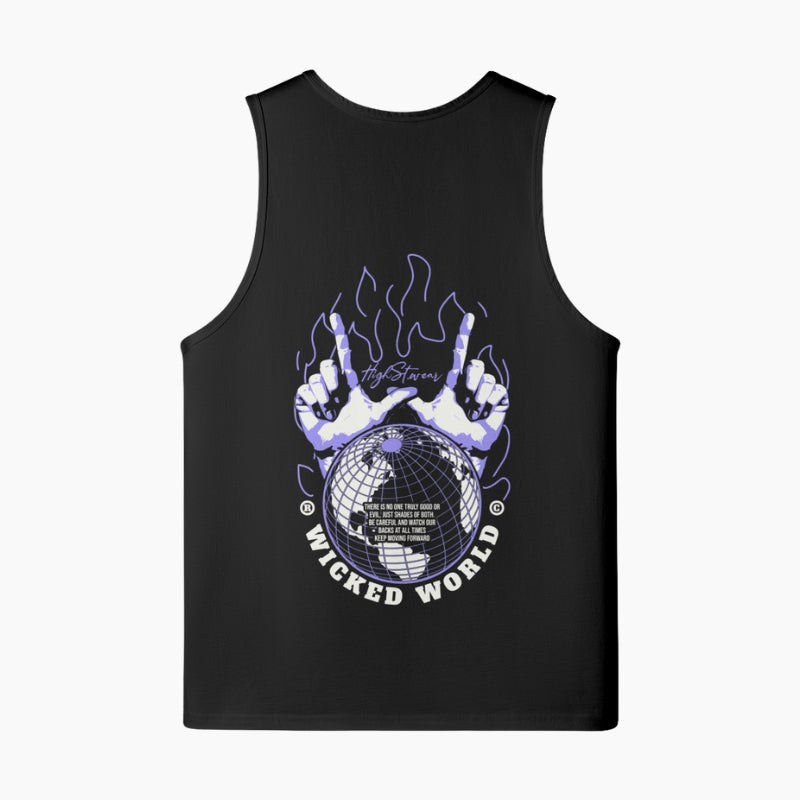 Débardeur Techwear ‘Wicked World’