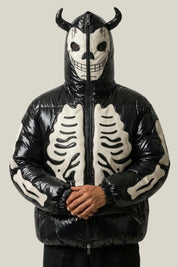 Doudoune Skull Dark – Doudoune Y2K | Y2K Club