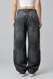 Jean Baggy Oversize — vue de dos, Y2K CLUB