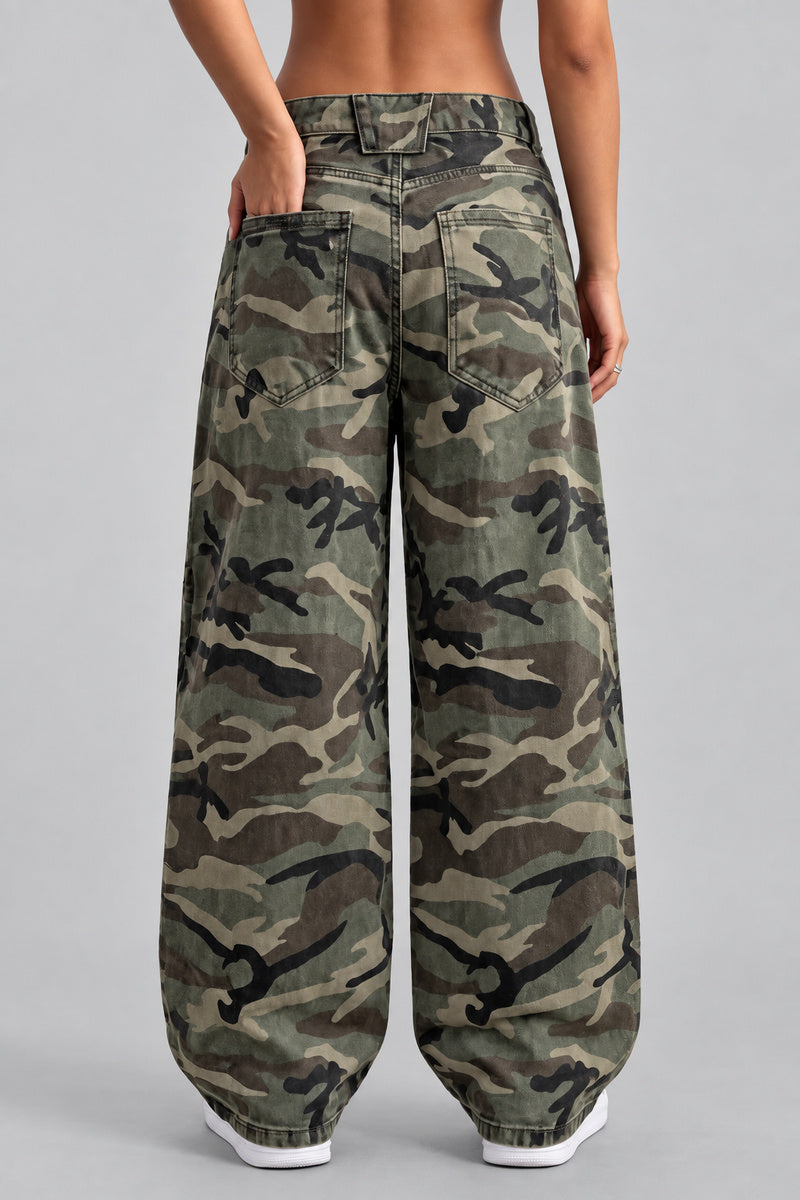 Jean Camouflage Skater — vue de dos, Y2K CLUB